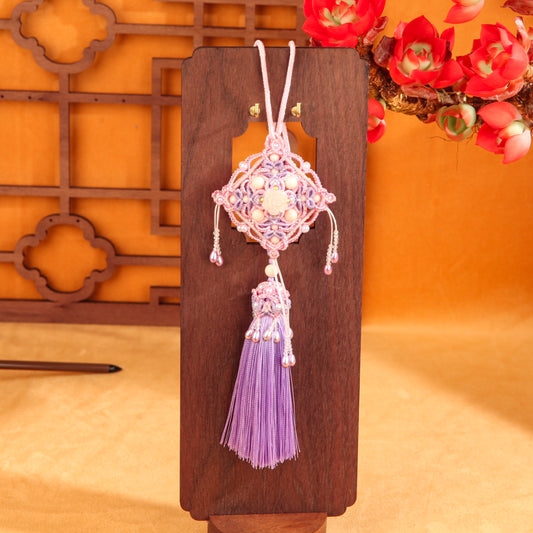 Purple Charm Tassel Sachet