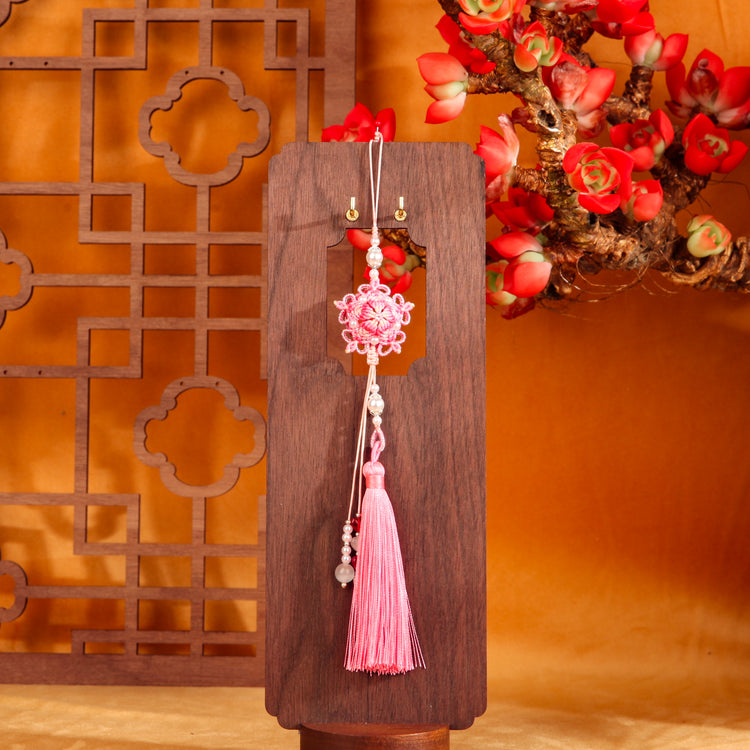 Shadow of Blossoms and Tassels Sachet