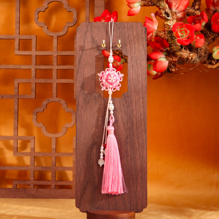 Shadow of Blossoms and Tassels Sachet