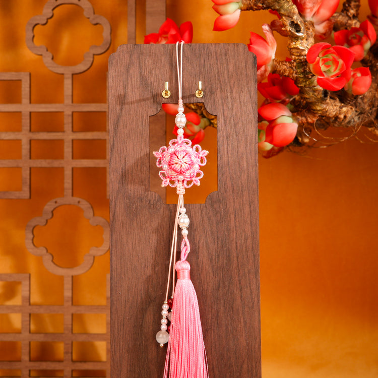Shadow of Blossoms and Tassels Sachet