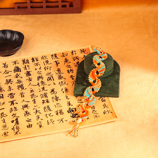 Blue Orchid Oath Bracelet