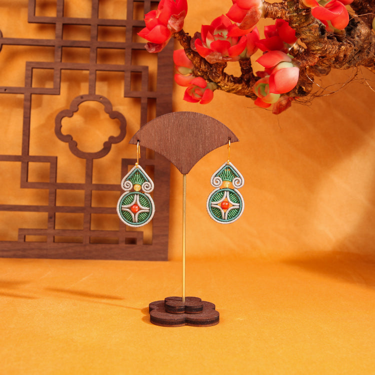 Blessing Universe Drop Earrings