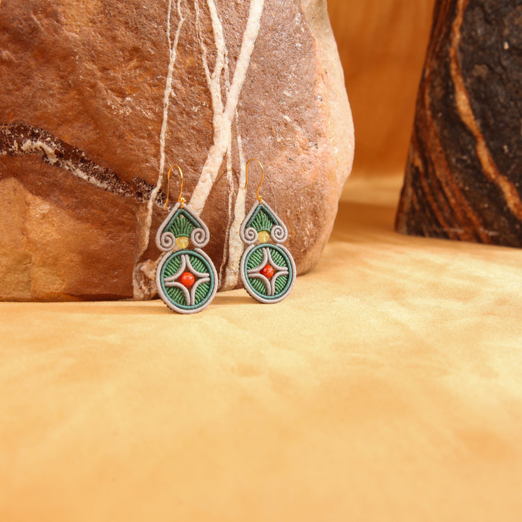 Blessing Universe Drop Earrings