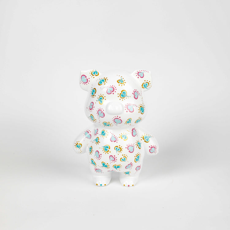 Joyful Butterfly Pig