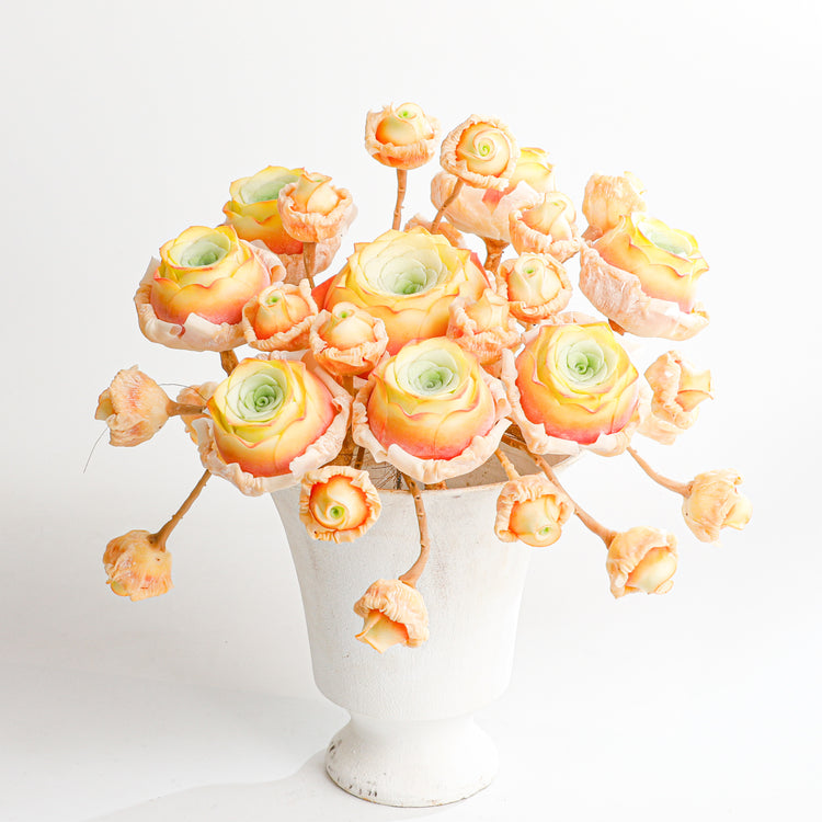 Handmade clay Succulent E006 - Handmade  by Galagaga Studio - clay succulent