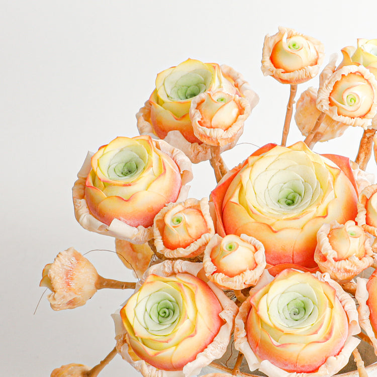 Handmade clay Succulent E006 - Handcrafted  image 4 - clay succulent