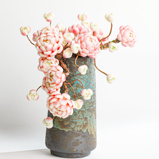 Handmade clay Succulent E012 - Handcrafted  image 5 - clay succulent