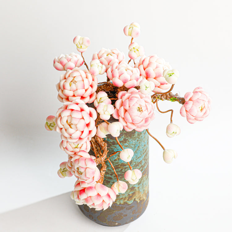 Handmade clay Succulent E012 - Handcrafted  image 4 - clay succulent