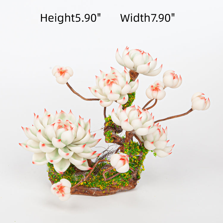 Handmade Clay Succulent Plant W003