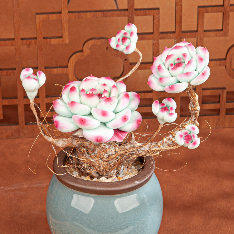 Artificial Lotus Flower Arrangement B004 – detail view 3