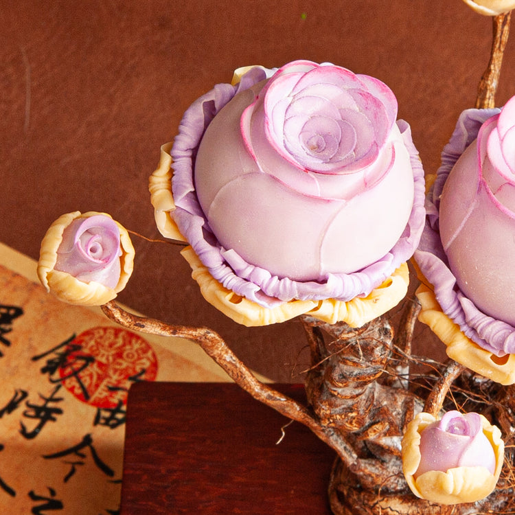 Handmade Clay Succulent Plant Sculpture W008-3