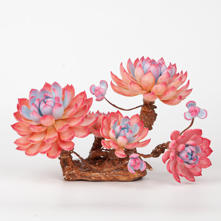 Handmade Clay Succulent Plant W004