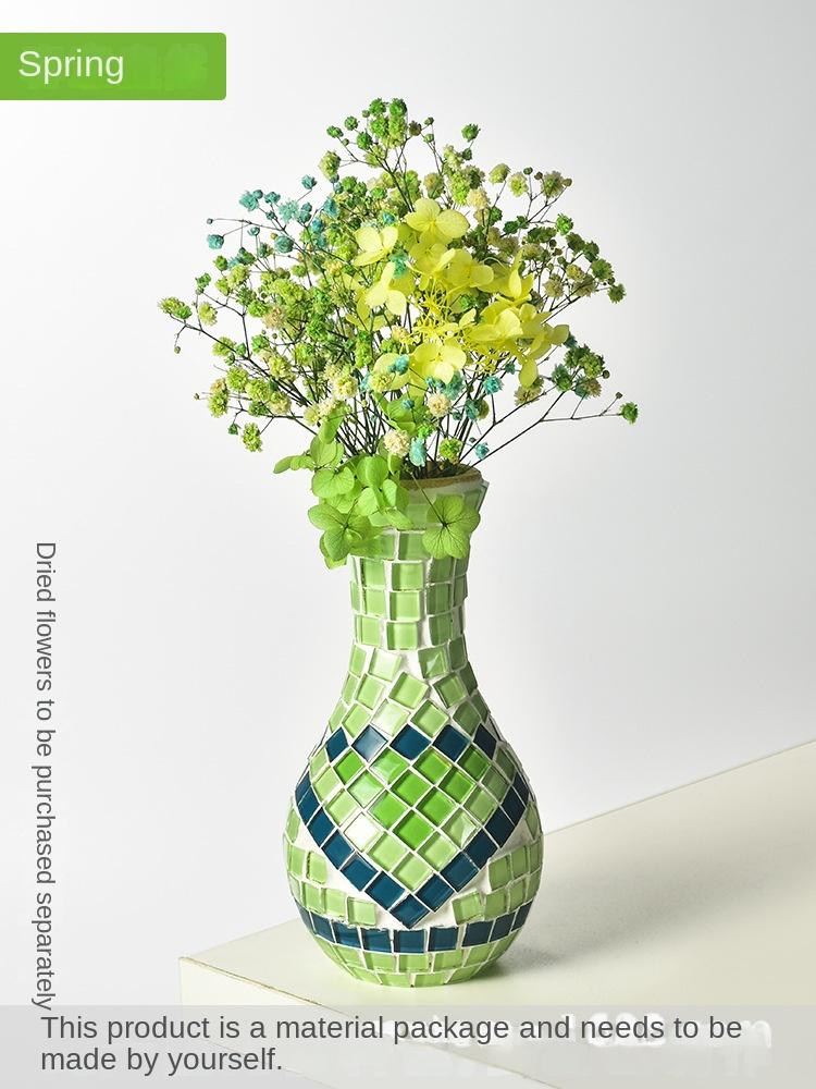 Mosaic Vase DIY Kits（Horn Mouth）