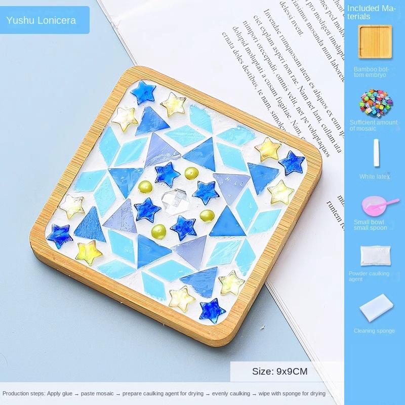 Mosaic coasters DIY Kits（Square）