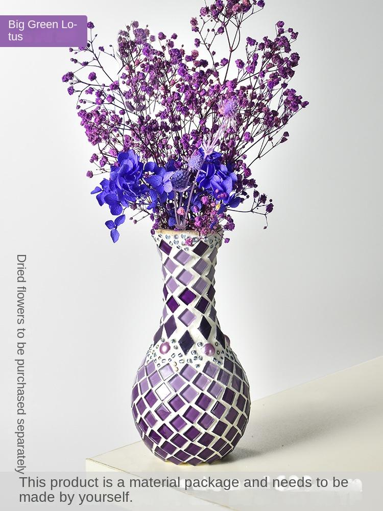 Mosaic Vase DIY Kits（Horn Mouth）