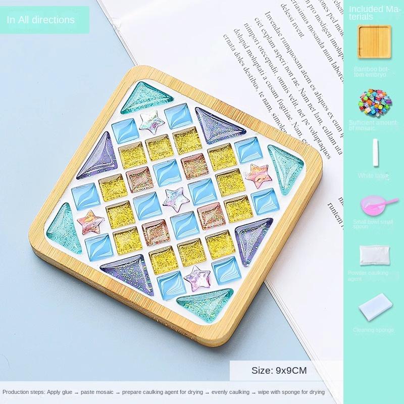 Mosaic coasters DIY Kits（Square）