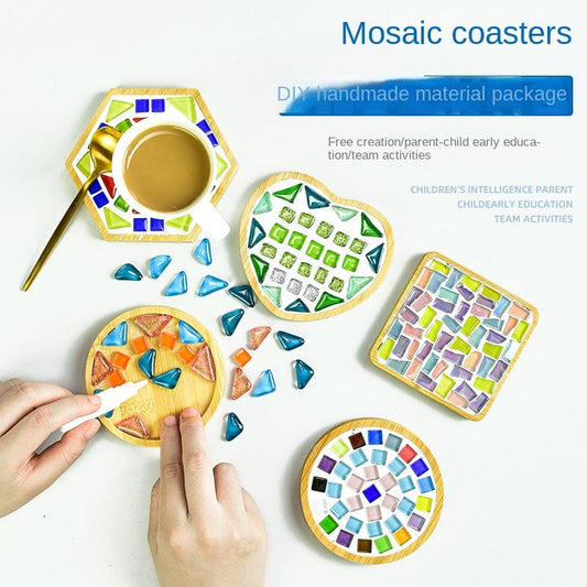 Mosaic coasters DIY Kits（Circle）
