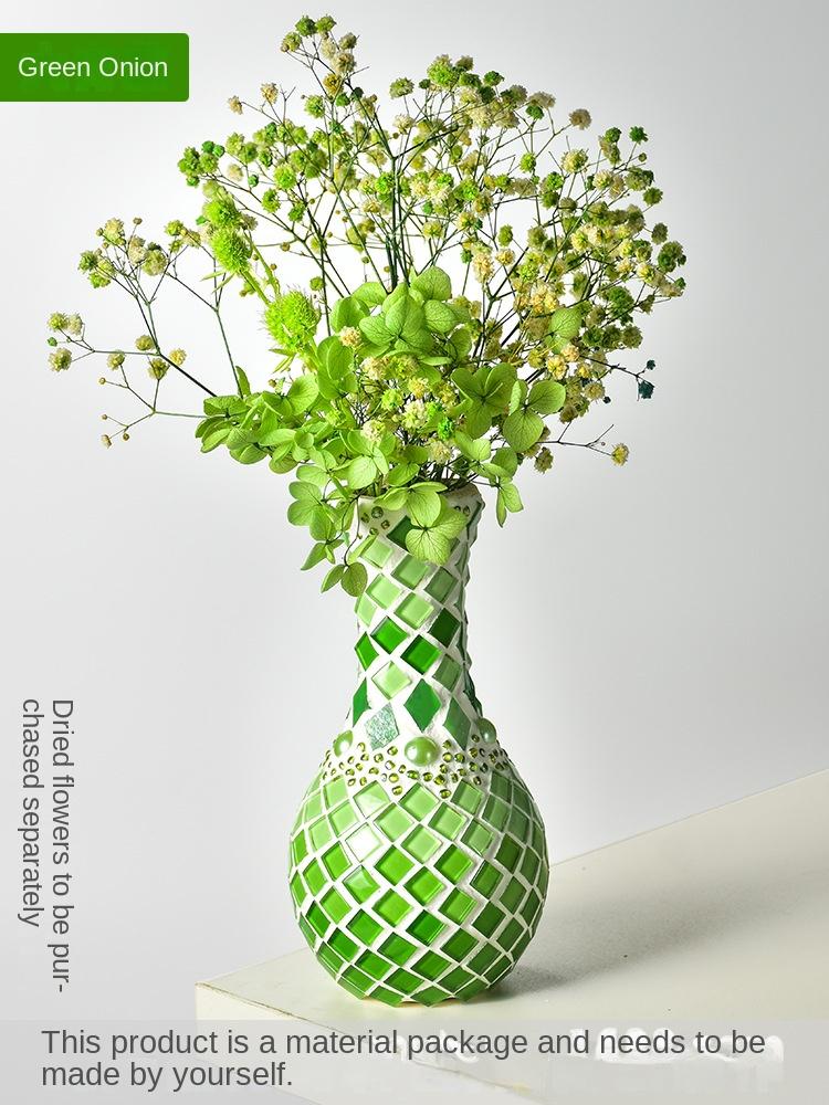 Mosaic Vase DIY Kits（Horn Mouth）