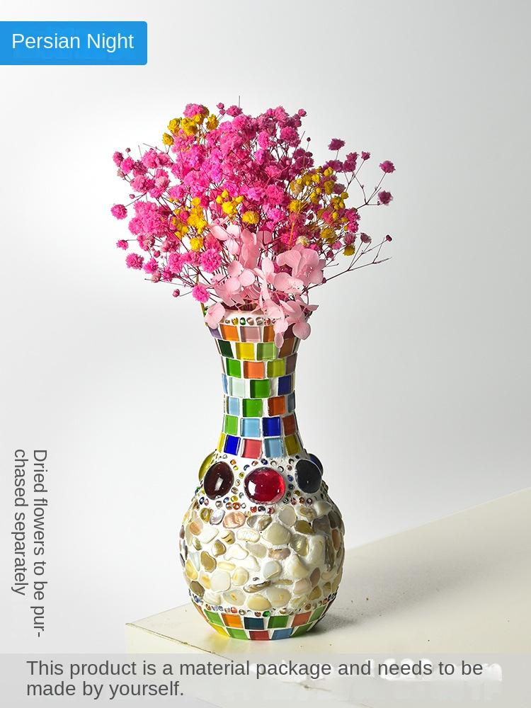 Mosaic Vase DIY Kits（Horn Mouth）