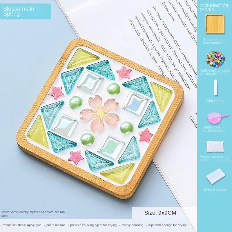 Mosaic coasters DIY Kits（Square）