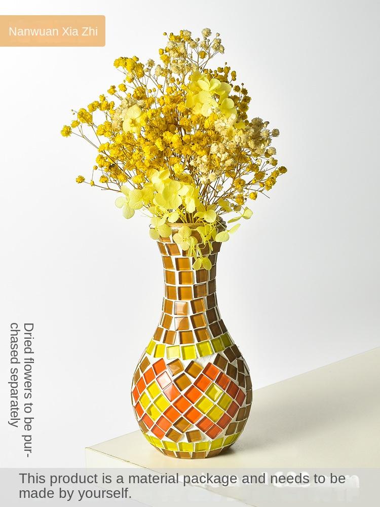 Mosaic Vase DIY Kits（Horn Mouth）