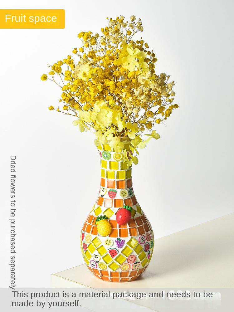 Mosaic Vase DIY Kits（Horn Mouth）