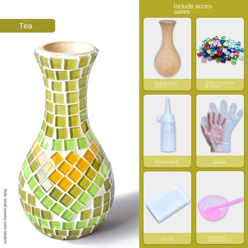 Mosaic Vase DIY Kits（Horn Mouth）