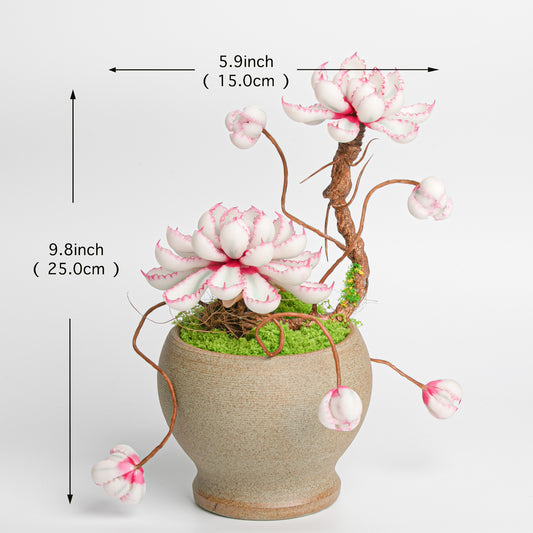 Galagaga Handmade Artificial Succulent  C001