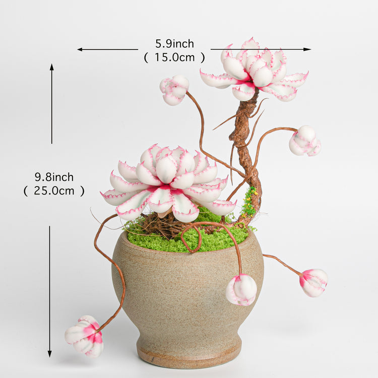 Galagaga Handmade Artificial Succulent  C001