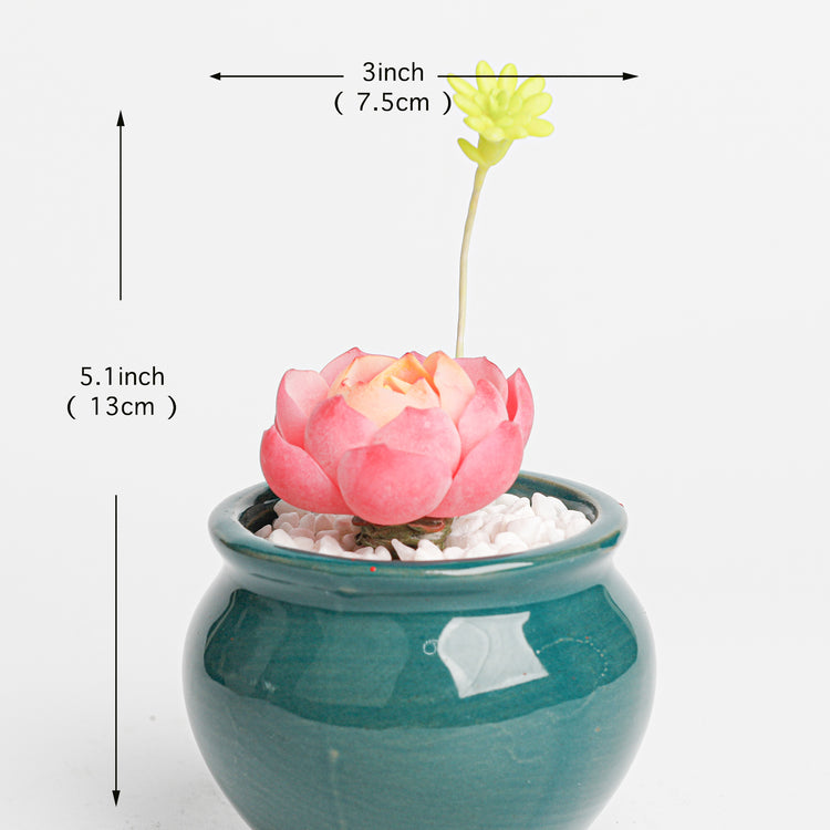 Galagaga Handmade Artificial Succulent Plant A004